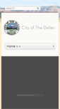 Mobile Screenshot of ci.the-dalles.or.us